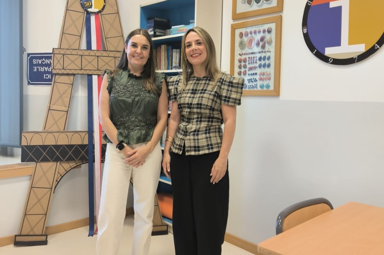 Presentación institucional del convenio para los exámenes oficiales DELF y DALF en el Instituto de Idiomas de Ceuta